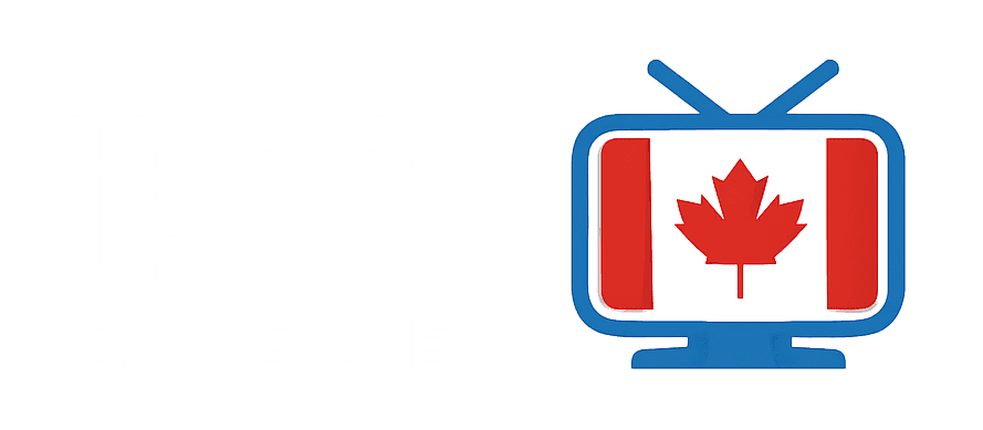 IPTV Quebec logo with Canadian flag